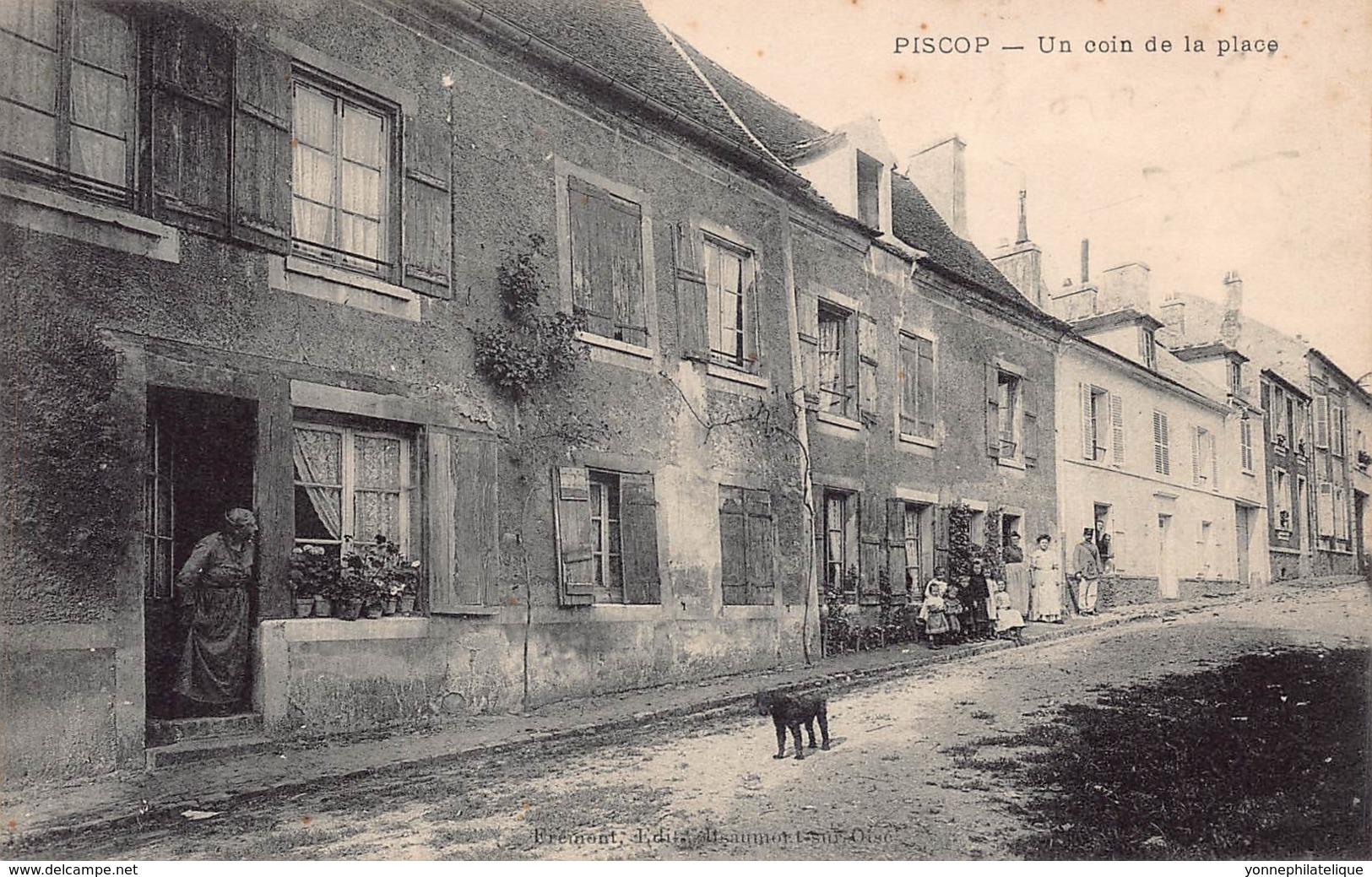 95 - Val D'Oise - 10244 - PISCOP - Un Coin De La Place - - Pontcelles