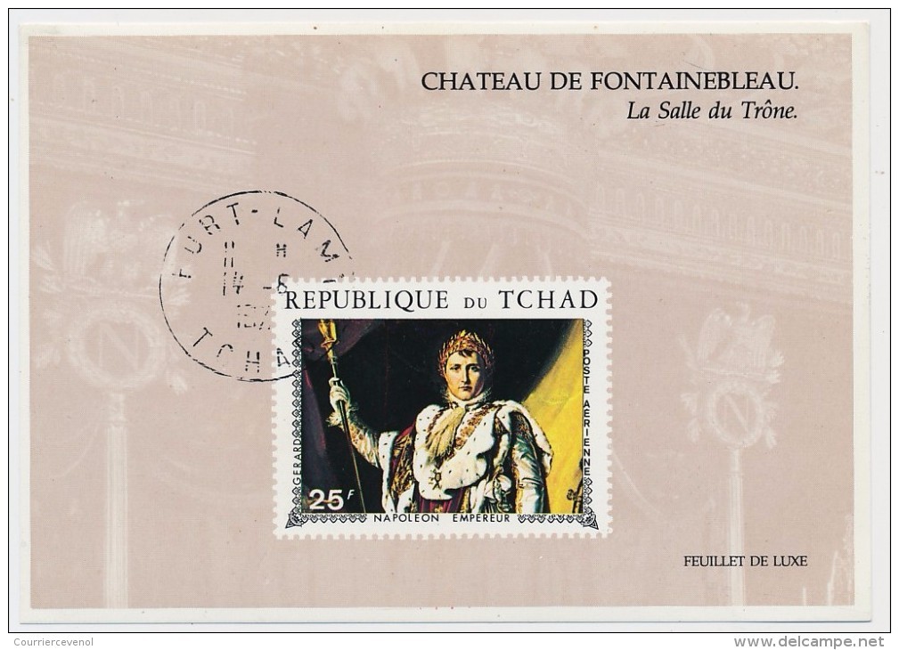 TCHAD - 3 "Feuillets De Luxe" - Napoléon Bonaparte, Mariage De Napoléon, Bonaparte Au Grand St Bernard - Napoleón