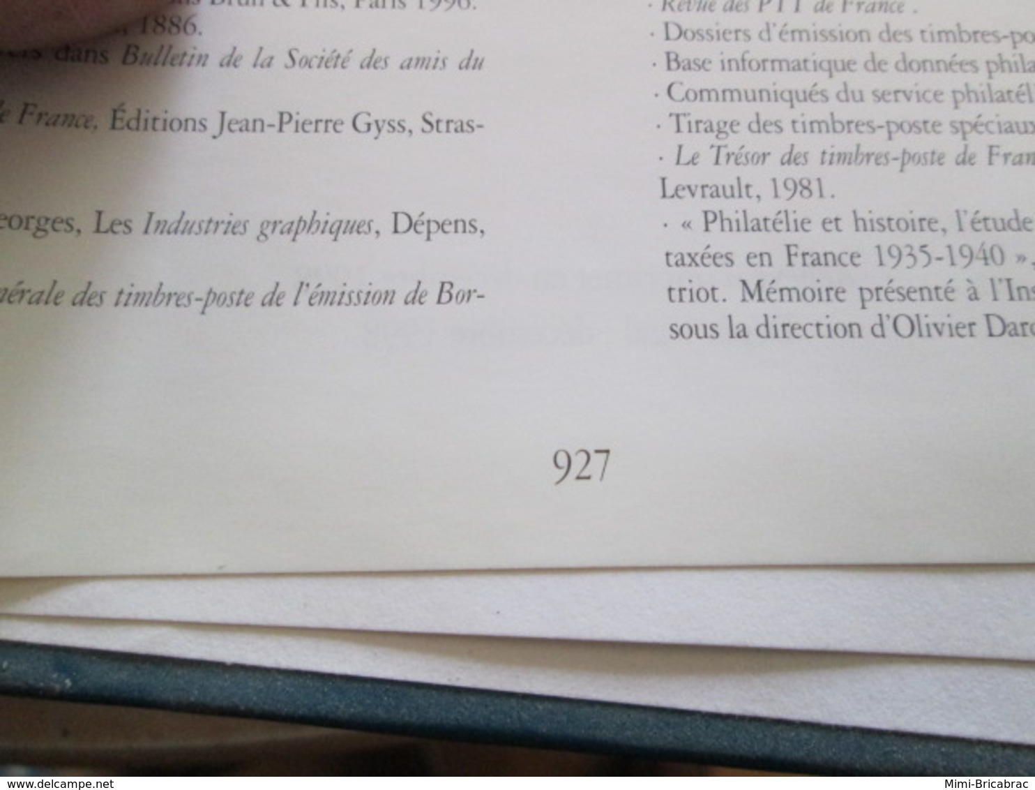 CAGI4 : LE PATRIMOINE DU TIMBRE POSTE FRANCAIS  Flohic éditions 1998  Format : couverture rigide, 25 x 18,5 cm, 927 page