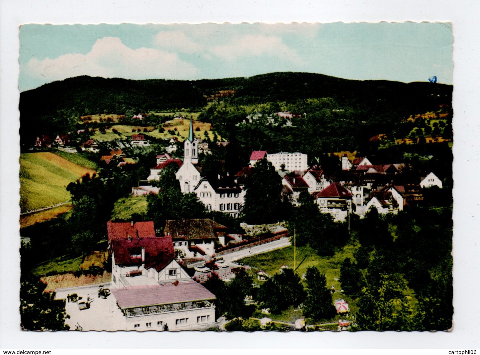 - CPM SASBACHWALDEN (Allemagne) - Vue Générale Aérienne - - Sasbach