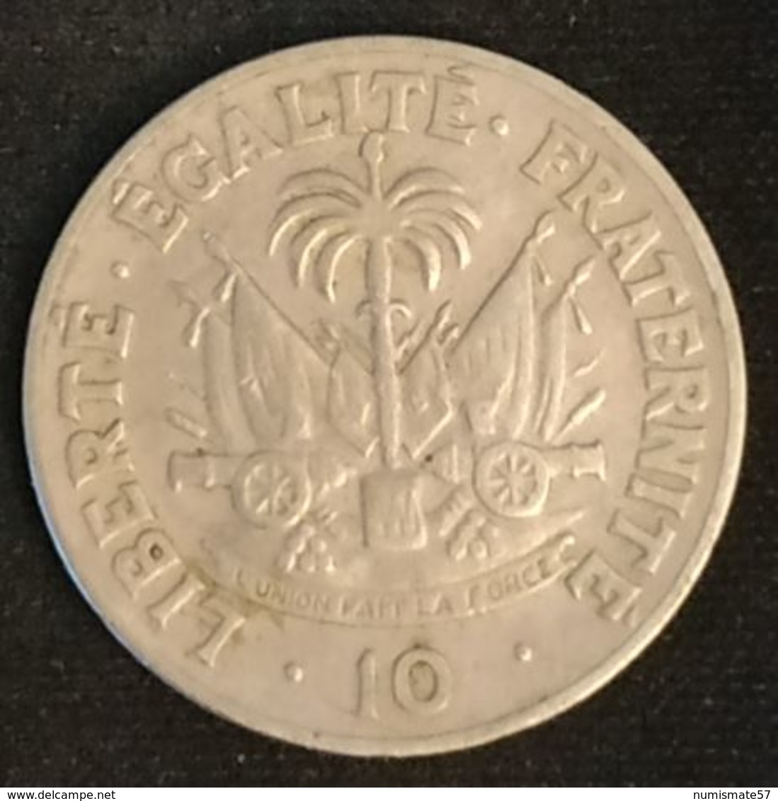 HAITI - 10 CENTIMES 1970 - KM 63 - François Duvalier Dit "Papa Doc" - Haiti