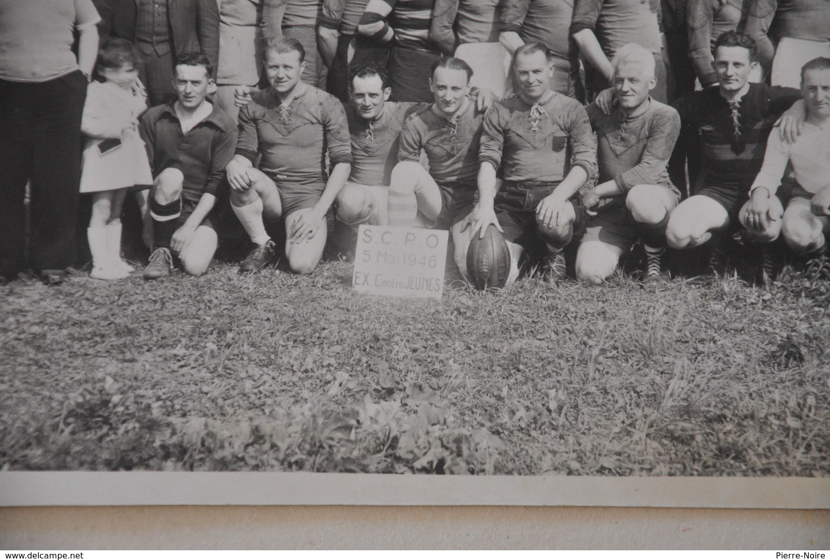 Périgueux Dordogne équipe De Rugby S.C.P.O 5 MAI 1946 Ex Contre Jeunes - Sports