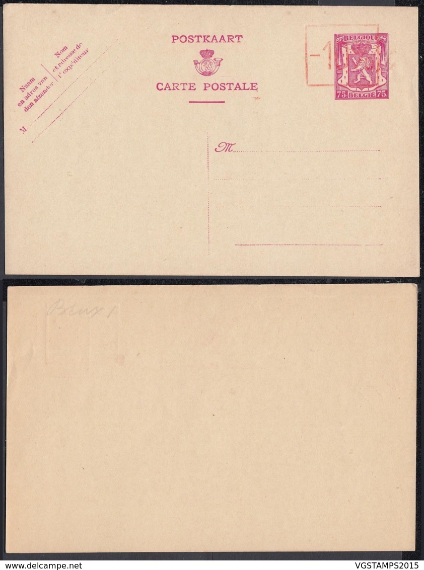 Belgique - Entier Postal Sur  Carte Postale Neuve - 75 Cts - 10%........................................ (DD) DC-7520 - Letter-Cards