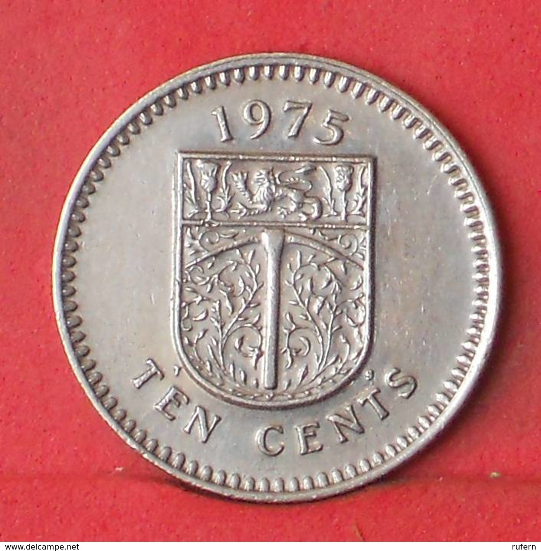 RHODESIA 10 CENTS 1975 -    KM# 14 - (Nº35110) - Rhodésie