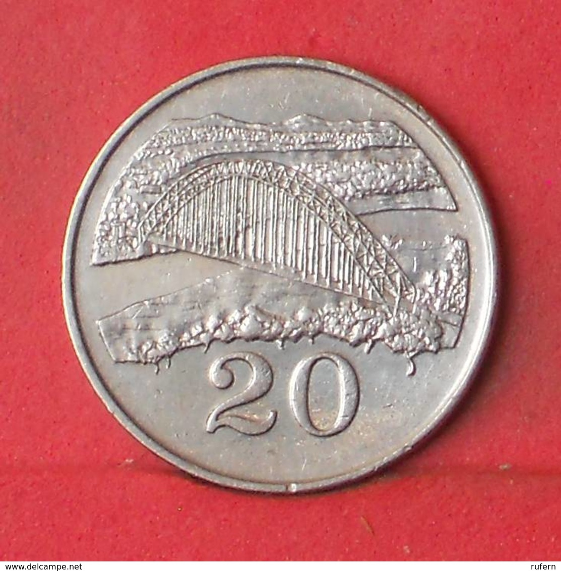 ZIMBABWE 20 CENTS 1980 -    KM# 4 - (Nº35128) - Zimbabwe