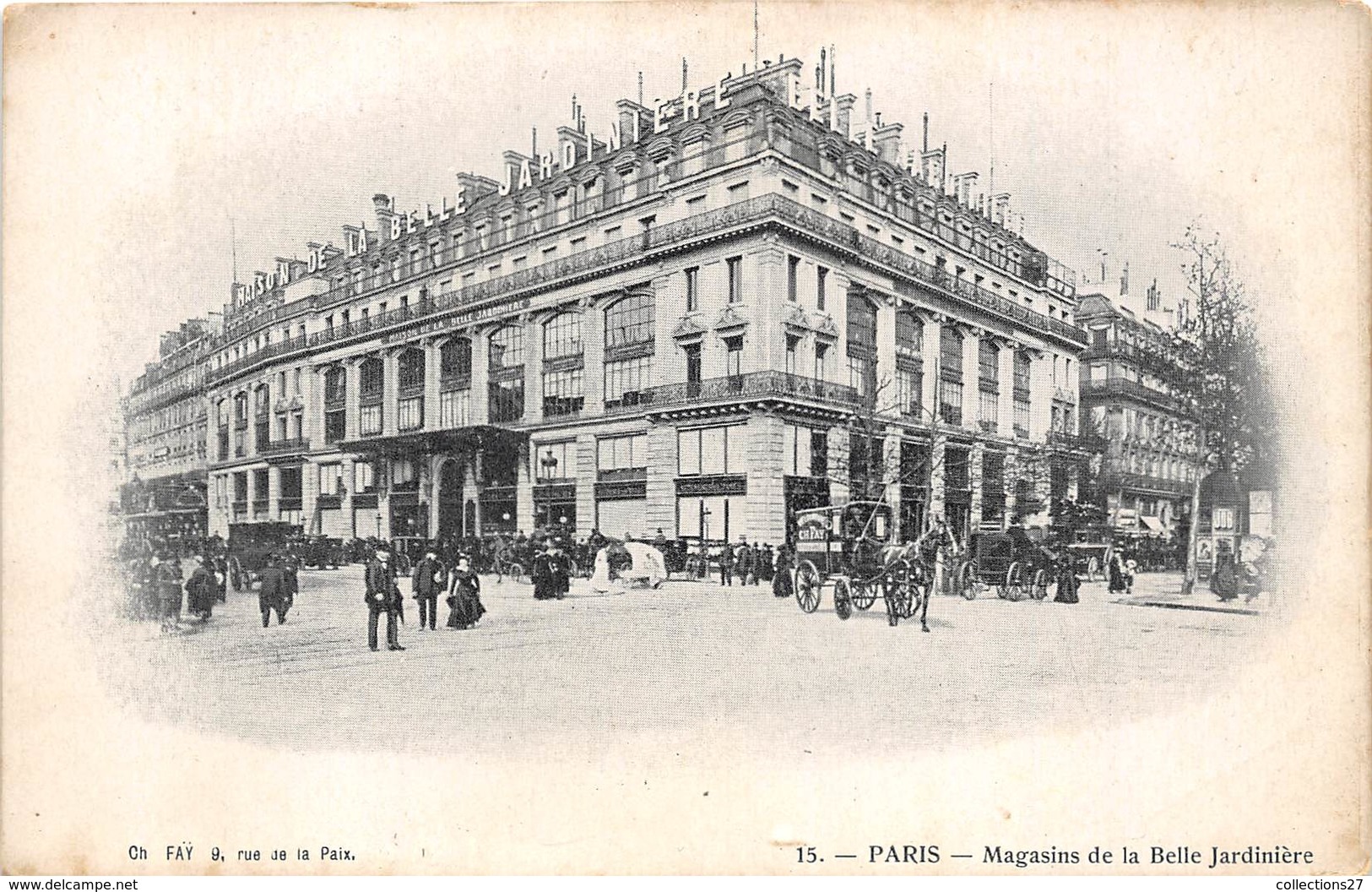 PARIS-75001-MAGASINS DE LA BELLE JARDINIERE - Arrondissement: 01