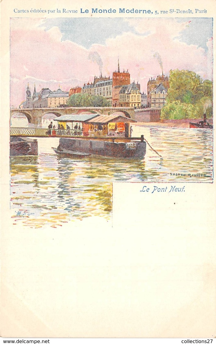 PARIS-75001-LE PONT-NEUF - Arrondissement: 01