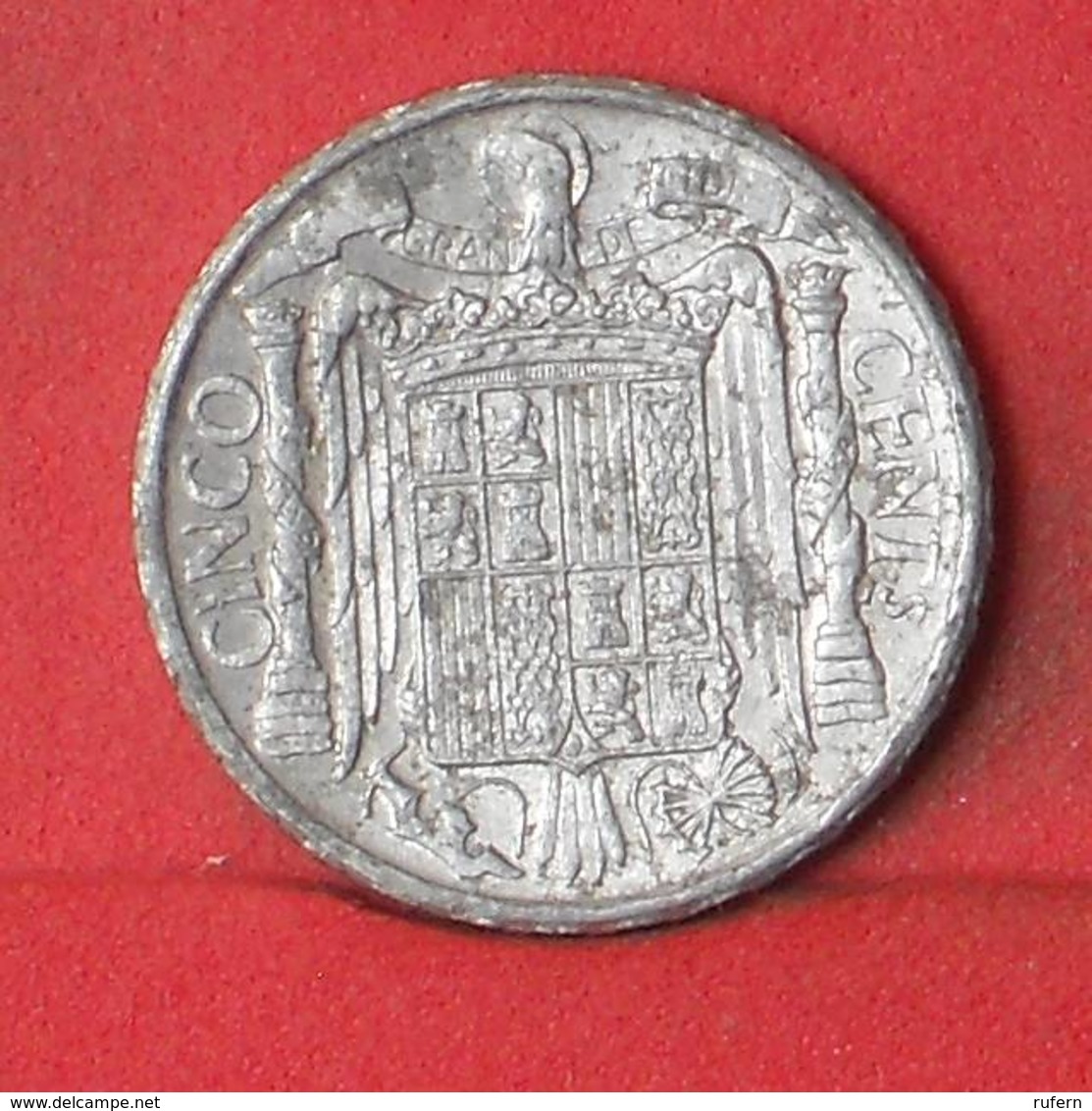 SPAIN 5 CENTIMOS 1941 -    KM# 765 - (Nº35150) - 5 Centesimi