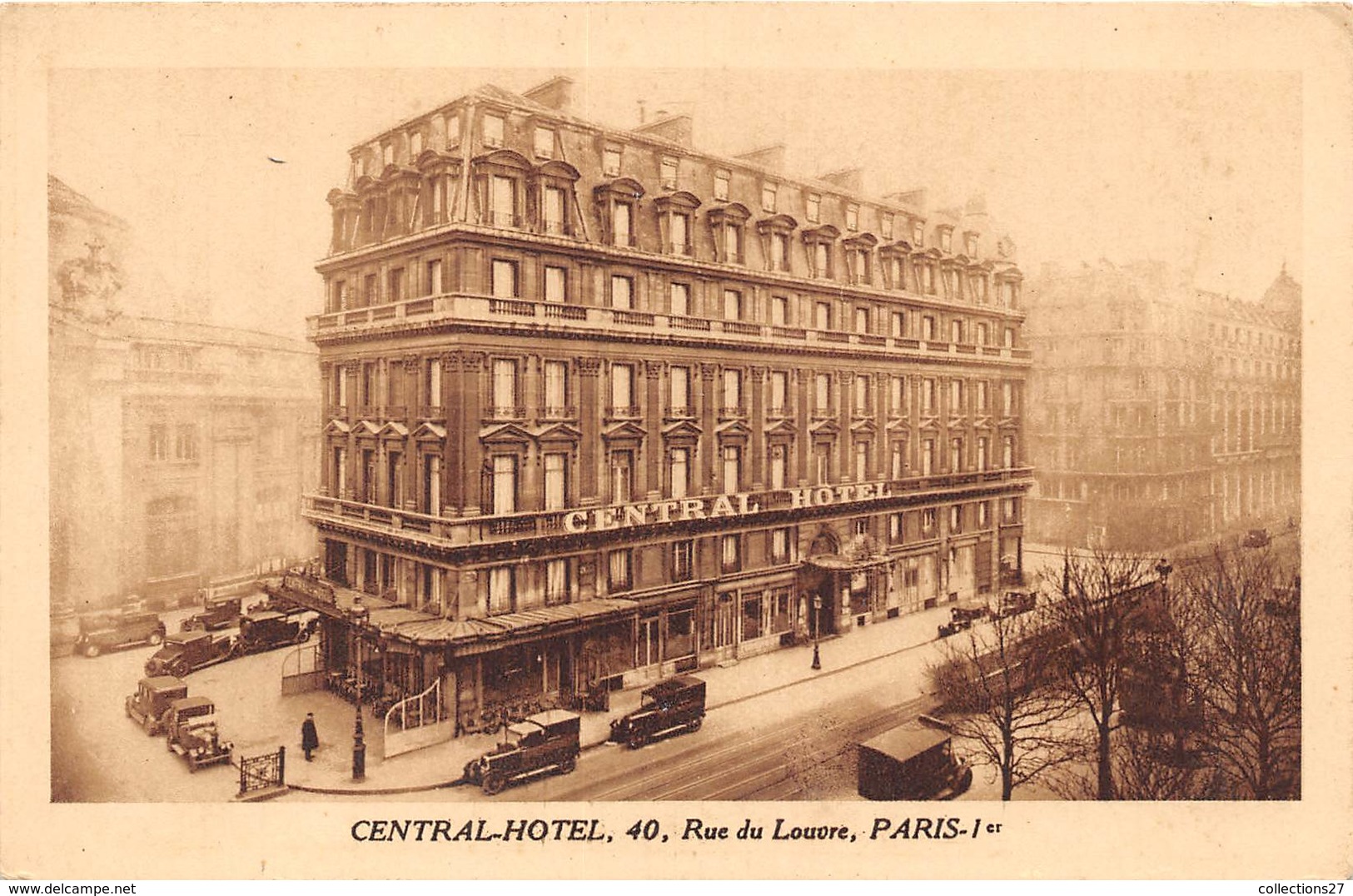 PARIS-75001-CENTRAL-HÔTEL 40 RUE DU LOUVRE - Arrondissement: 01