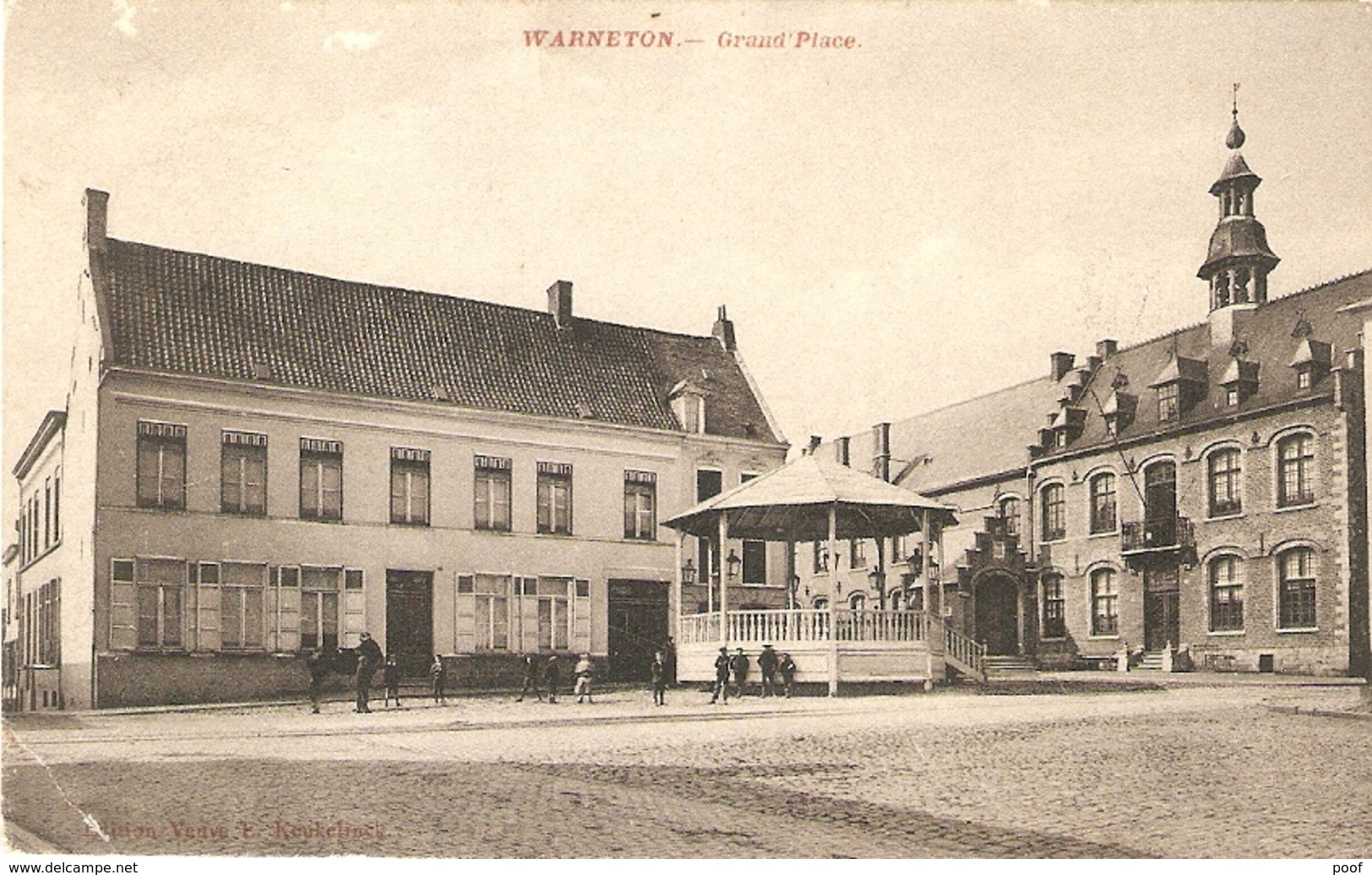 Warneton : Grand'Place ( Kiosk) - Komen-Waasten