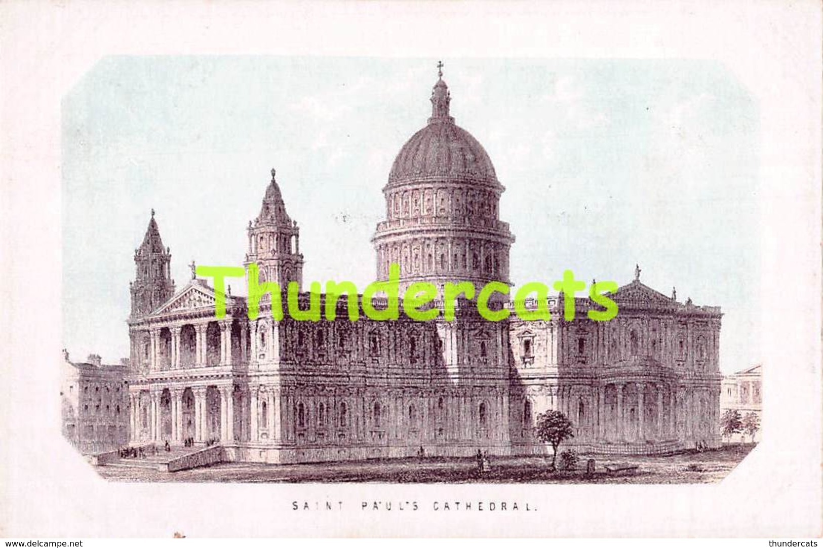 CPA CHROMO LITHO LONDON  SAINT PAUL'S CATHEDRAL - St. Paul's Cathedral