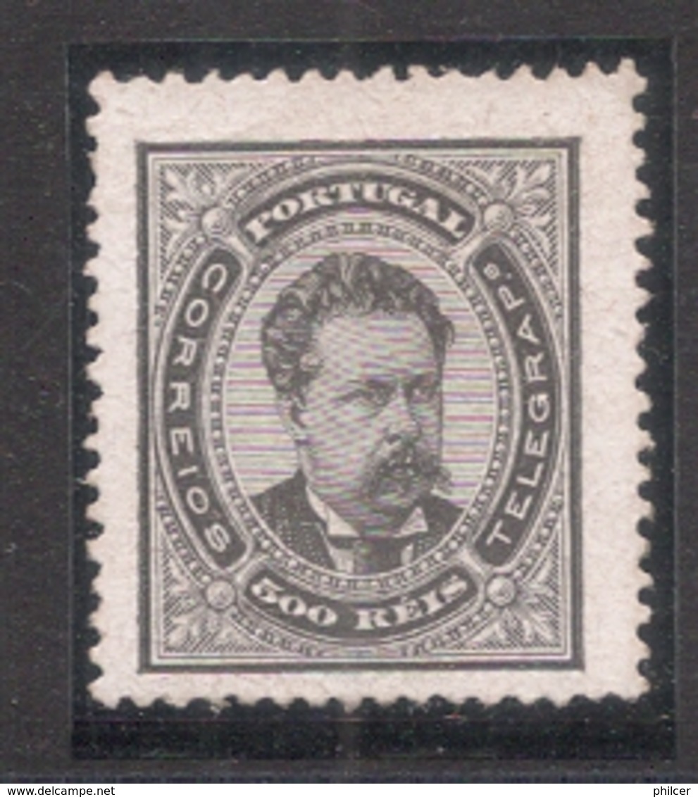 Portugal, 1884/7, # 64a Dent. 13 1/2, MH - Unused Stamps