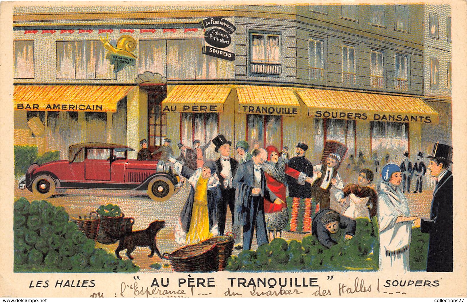 PARIS-75001- LES HALLES  " AU PERE TRANQUILLE " - Arrondissement: 01