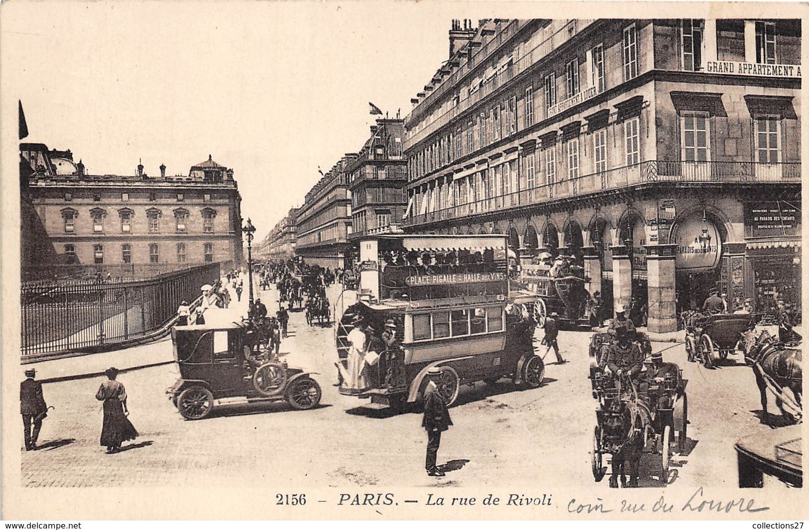 PARIS-75001-LA RUE DE RIVOLI - Arrondissement: 01