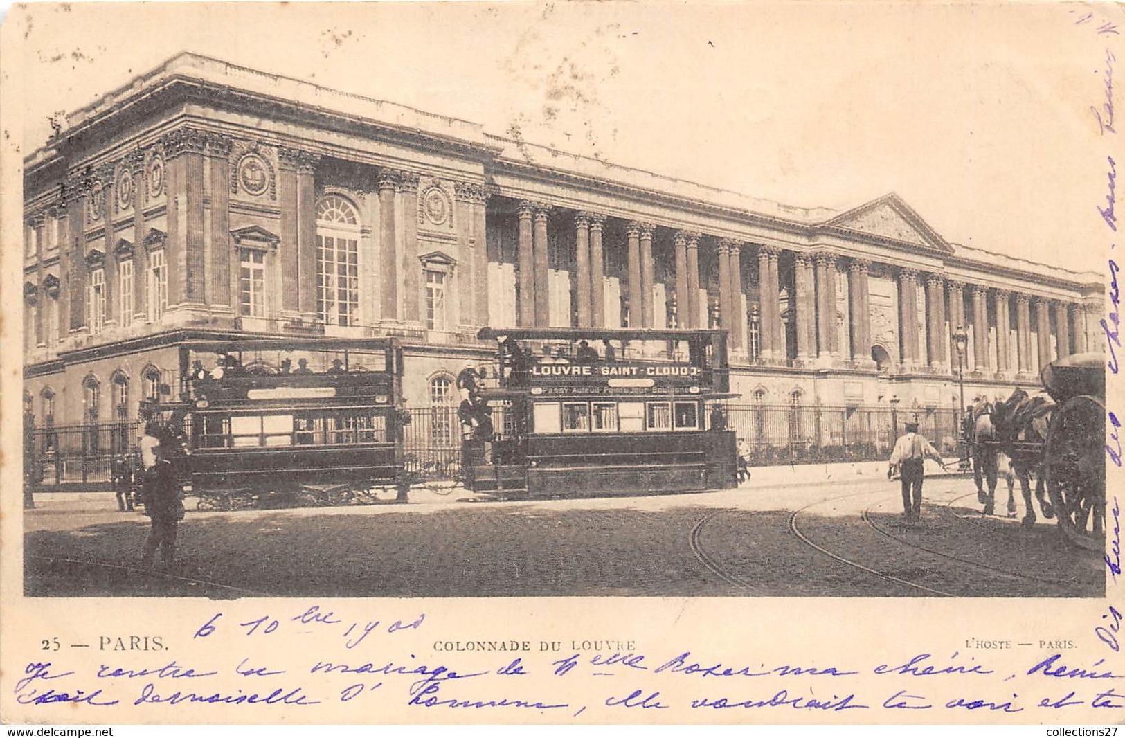 PARIS-75001-COLONNADE DU LOUVRE - Arrondissement: 01