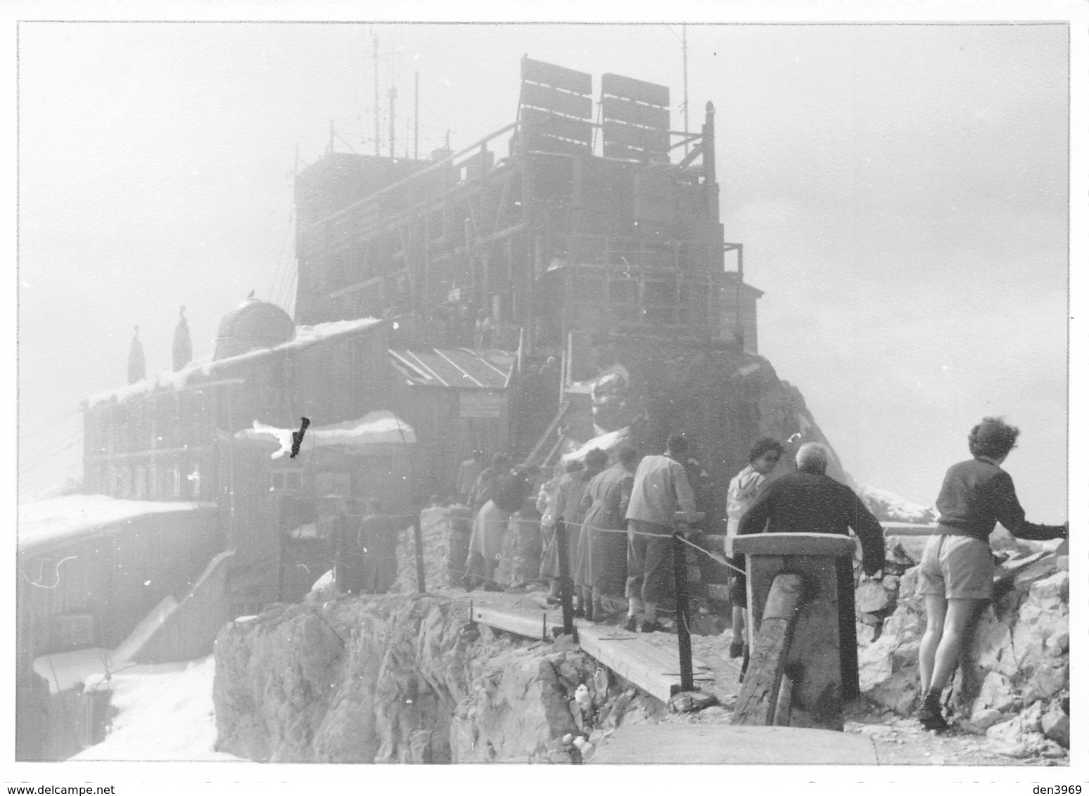 Allemagne - Bavière - ZUGSPITZE - Münchenerhaus Et L'observatoire Météorologique Dans Les Nuages - Zugspitze