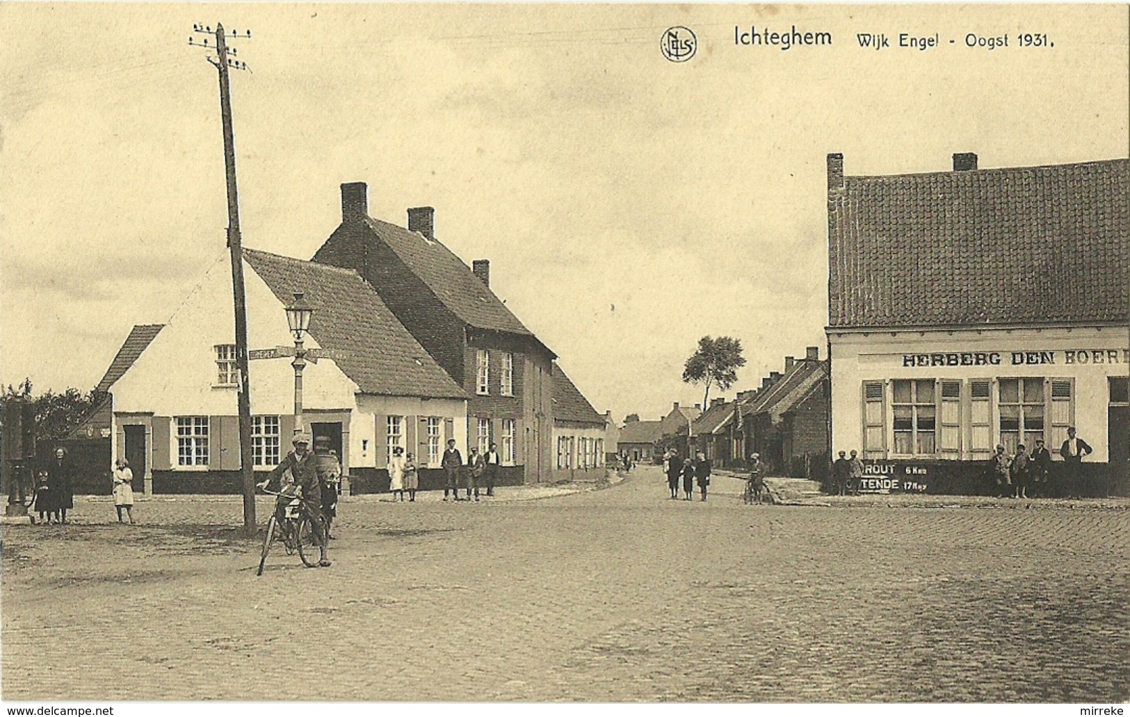 Ichteghem  -  Wijk Engel  -  Oogst 1931 - Ichtegem