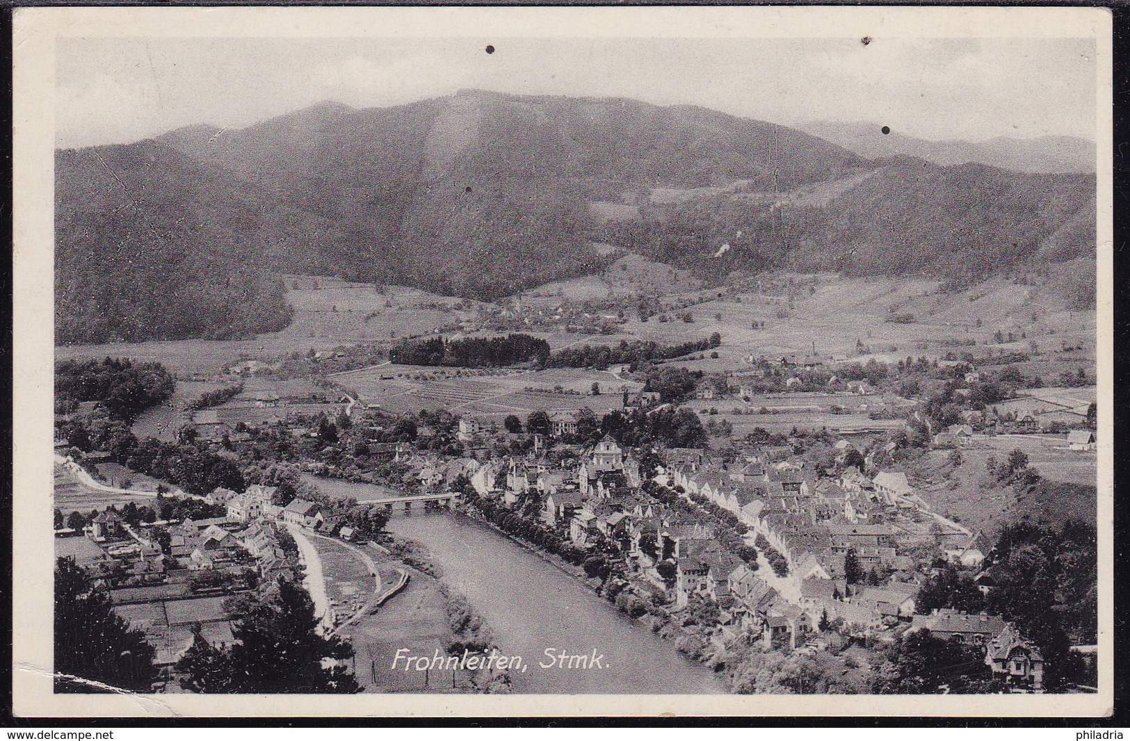 Austria, Steiermark, Frohnleiten, General View, Mailed 1937 - Frohnleiten