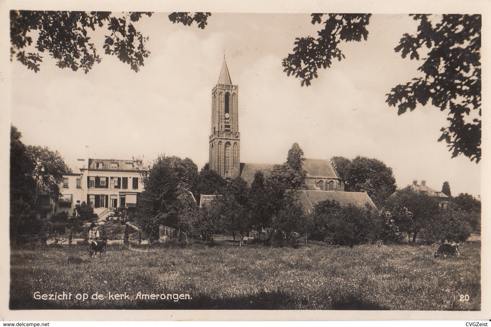 Gezicht Op De Kerk Amerongen - Amerongen