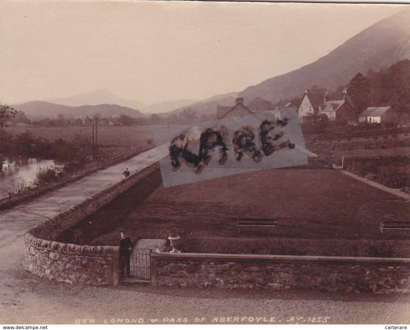 ROYAUME-UNI,UNITED KINGDOM,ECOSSE,PHOTO ANCIENNE 1880,TROSSACKS,BEN LOMOND,PASS OF ABERFOYLE,RARE - Other & Unclassified