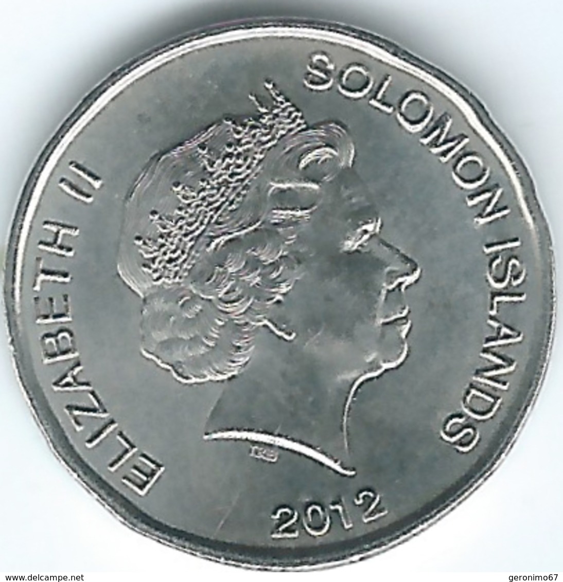Solomon Islands - Elizabeth II - 2012 - 10 Cents - KM235 - Solomon Islands