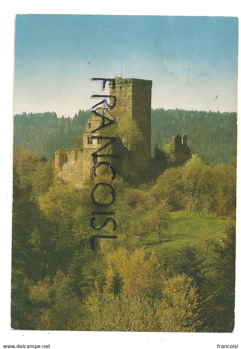 Allemagne. Ruines Du Château De Zavelstein - Bad Teinach