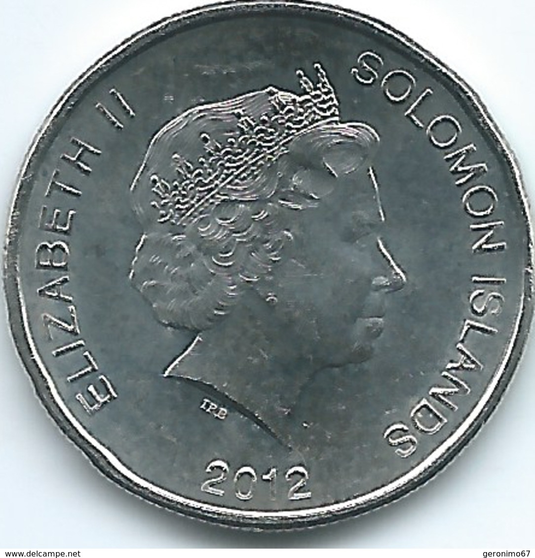 Solomon Islands - Elizabeth II - 2012 - 20 Cents - KM236 - Solomon Islands