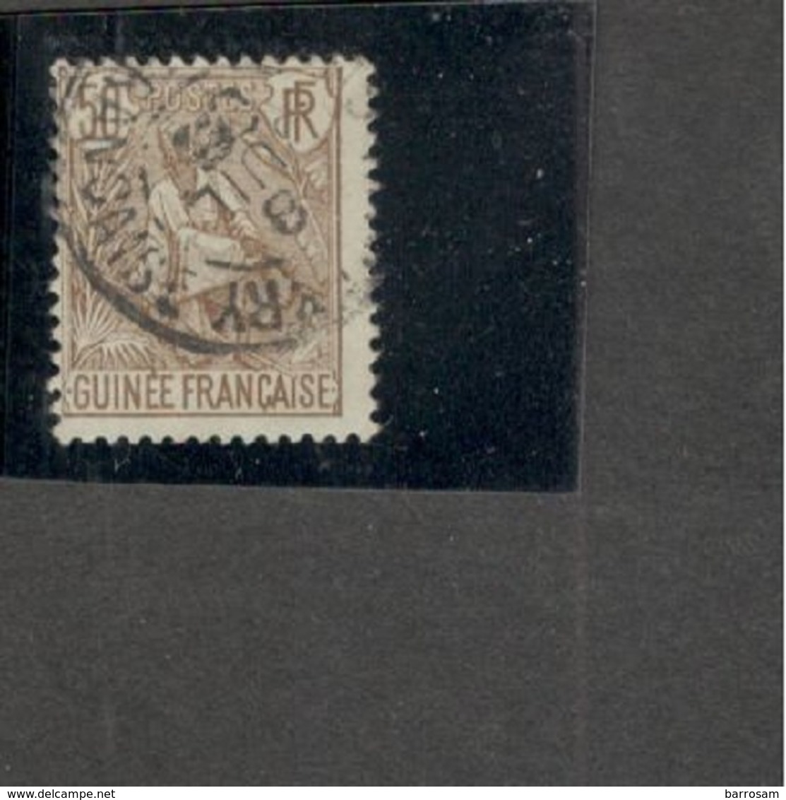 FRENCH GUINEA1904:Yvert28used Cat.Value26Euros($28) - Oblitérés