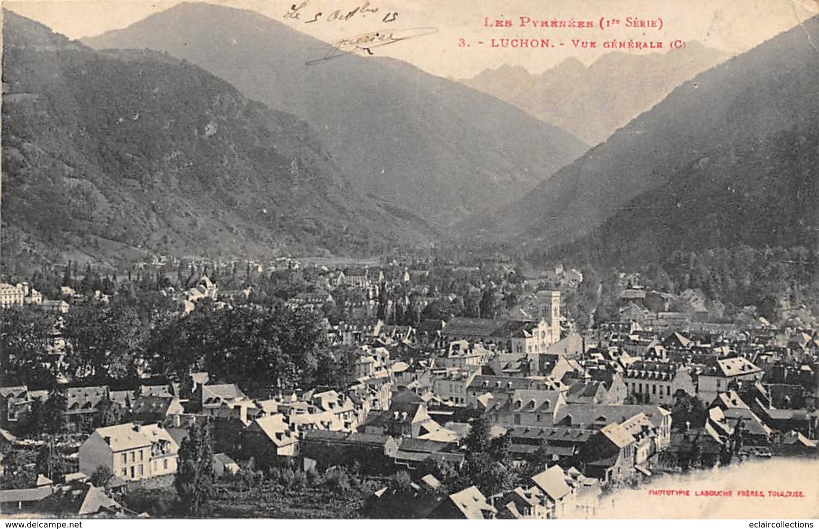 Luchon Superbagnères         31        Vue Générale       (Voir Scan) - Luchon