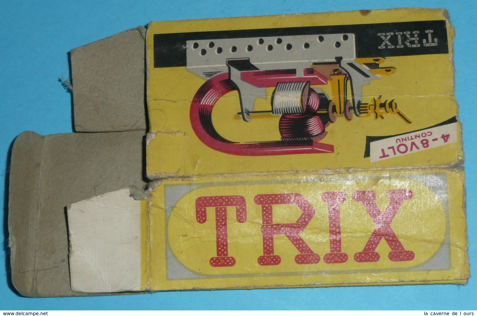 Rare Ancienne Boite Vide Abimée Jouet TRIX N°2051 électro-aimant - Other & Unclassified