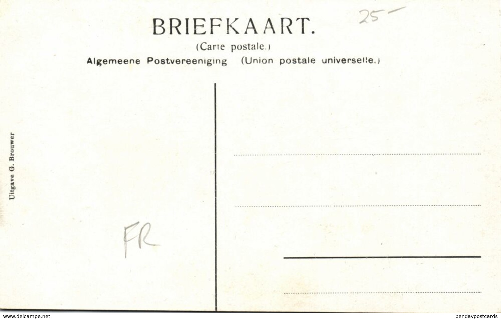 Nederland, HEERENVEEN, Stationsweg (1910s) Ansichtkaart - Heerenveen