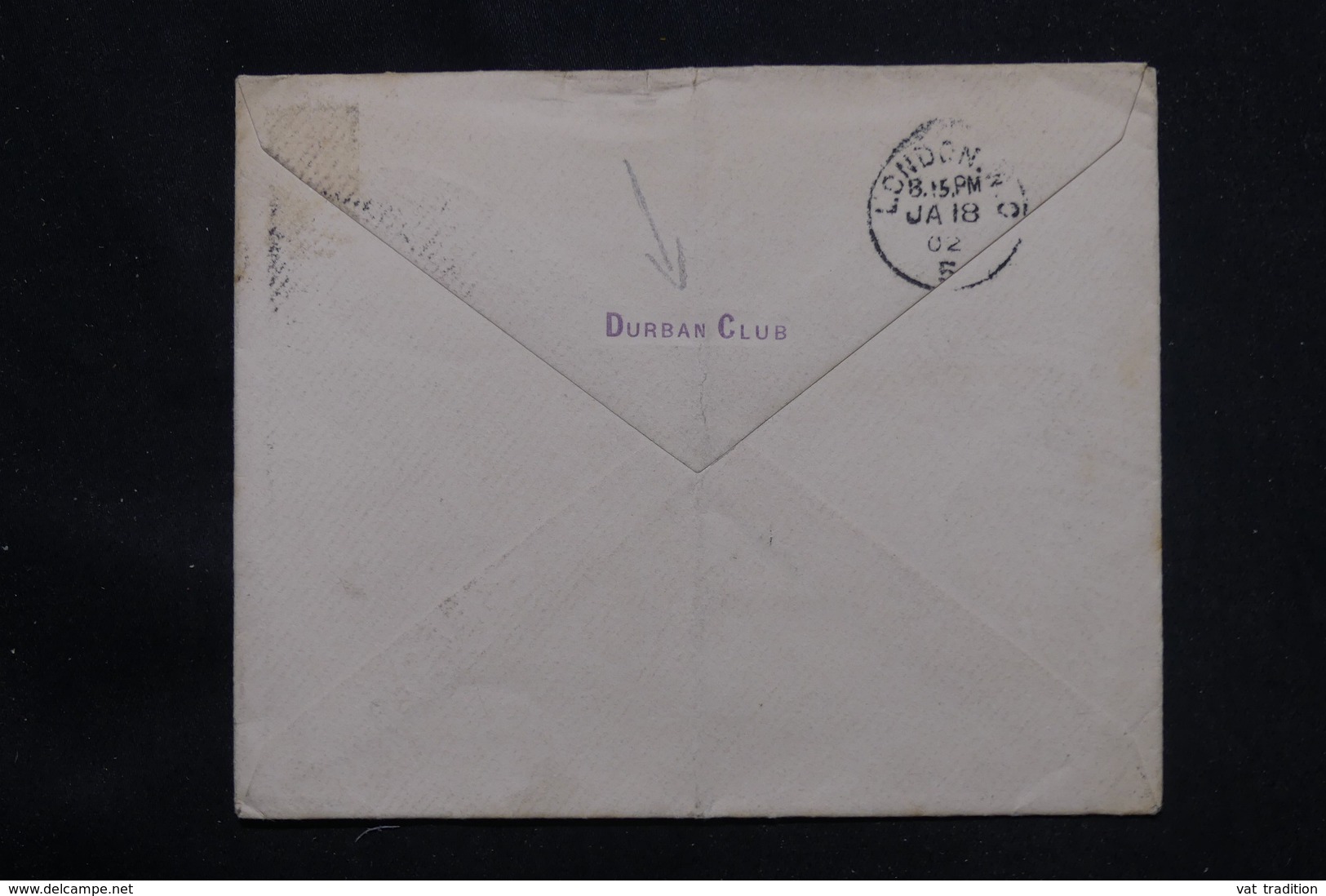 NATAL - Enveloppe Du Durban Club Pour Londres En 1929, Affranchissement Plaisant - L 59966 - Natal (1857-1909)