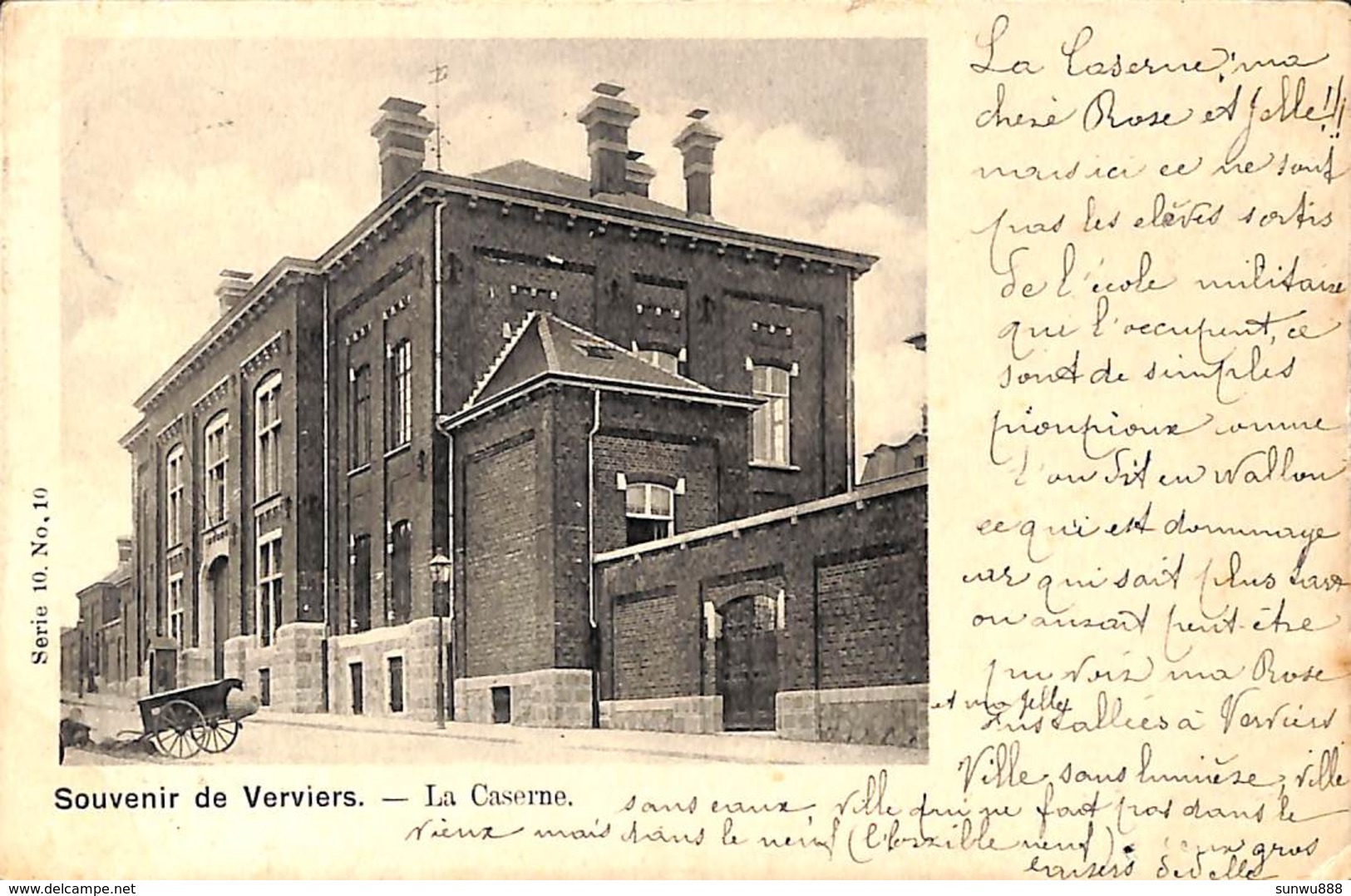 Verviers - La Caserne Vanderwauwera & Cie 1901 (petit Prix Fixe) - Verviers