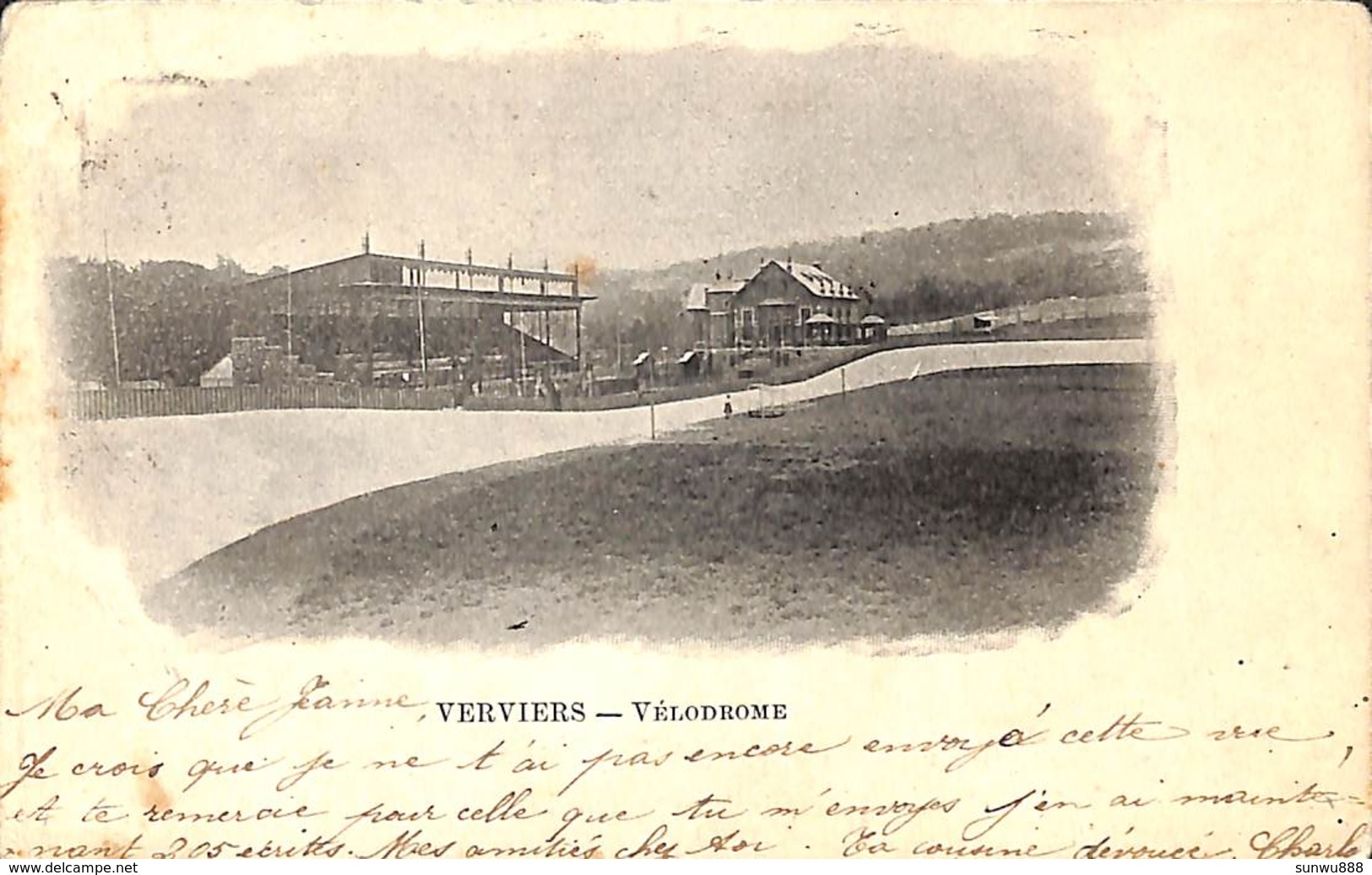 Verviers - Vélodrome (1901) (petit Prix Fixe) - Verviers