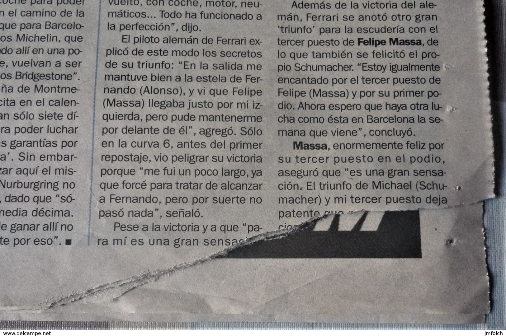 DIARIO SPORT DE 8 DE MAYO DE 2006 - [3] 1991-…