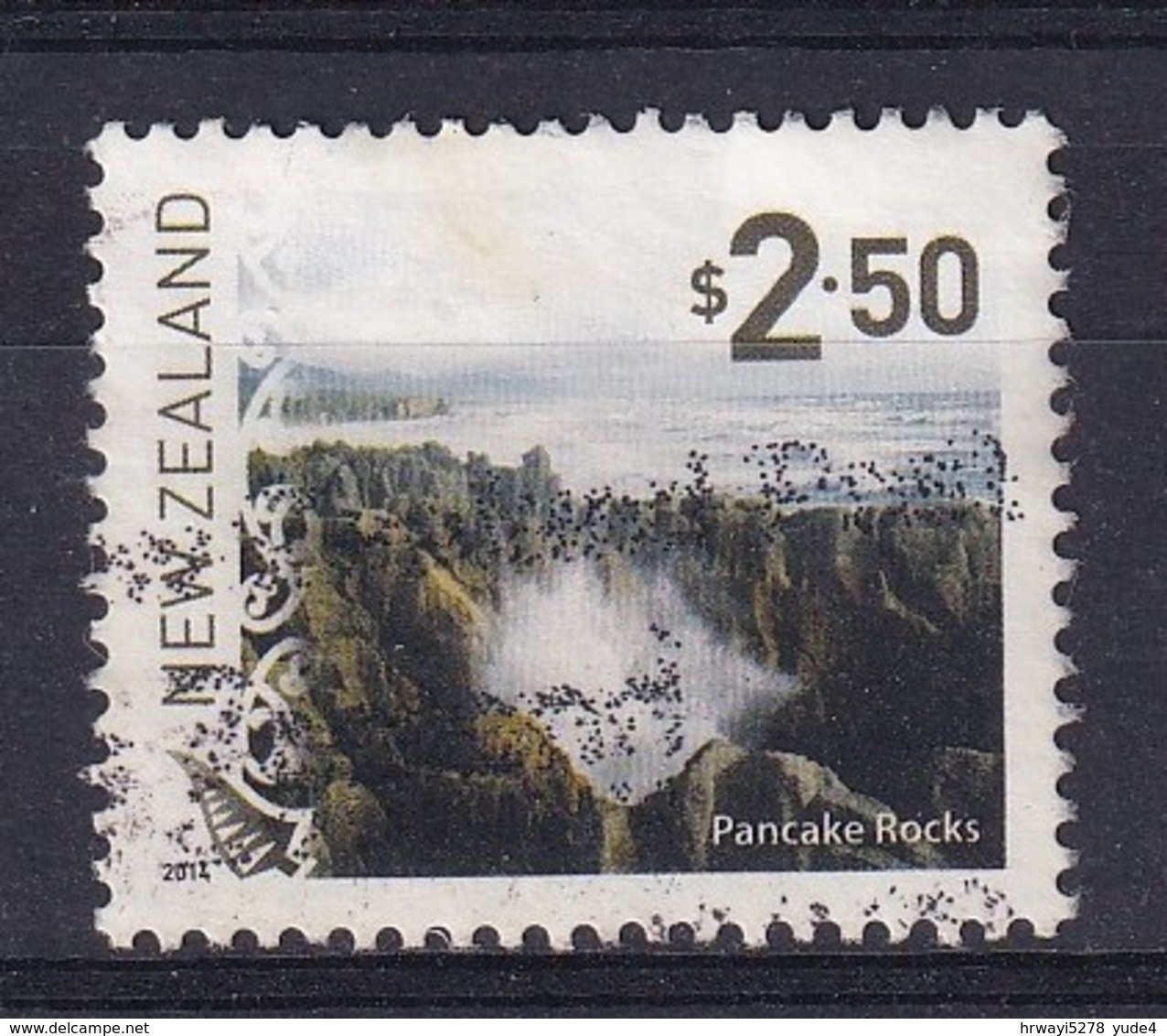 New Zealand 2012, $2,50 Vfu - Oblitérés