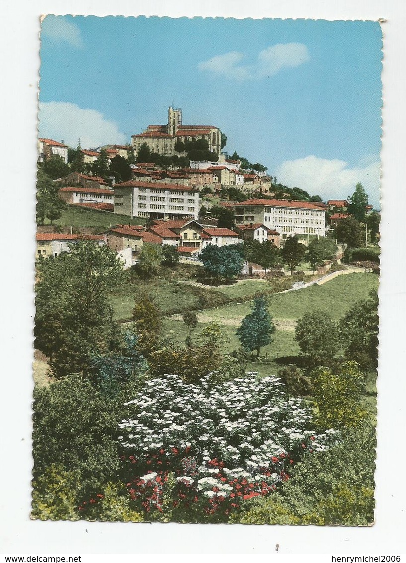 42 Loire St Bonnet Le Chateau Vue Sur Le Collège D'enseignement Général Ed Spéciale Seon Tabacs - Autres & Non Classés