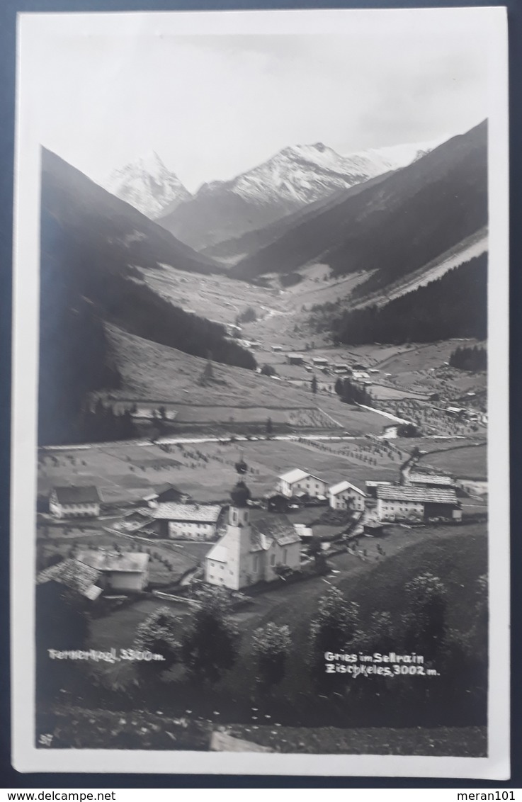 AK 1928, Gries Im Sellrain, Gelaufen - Sellrein