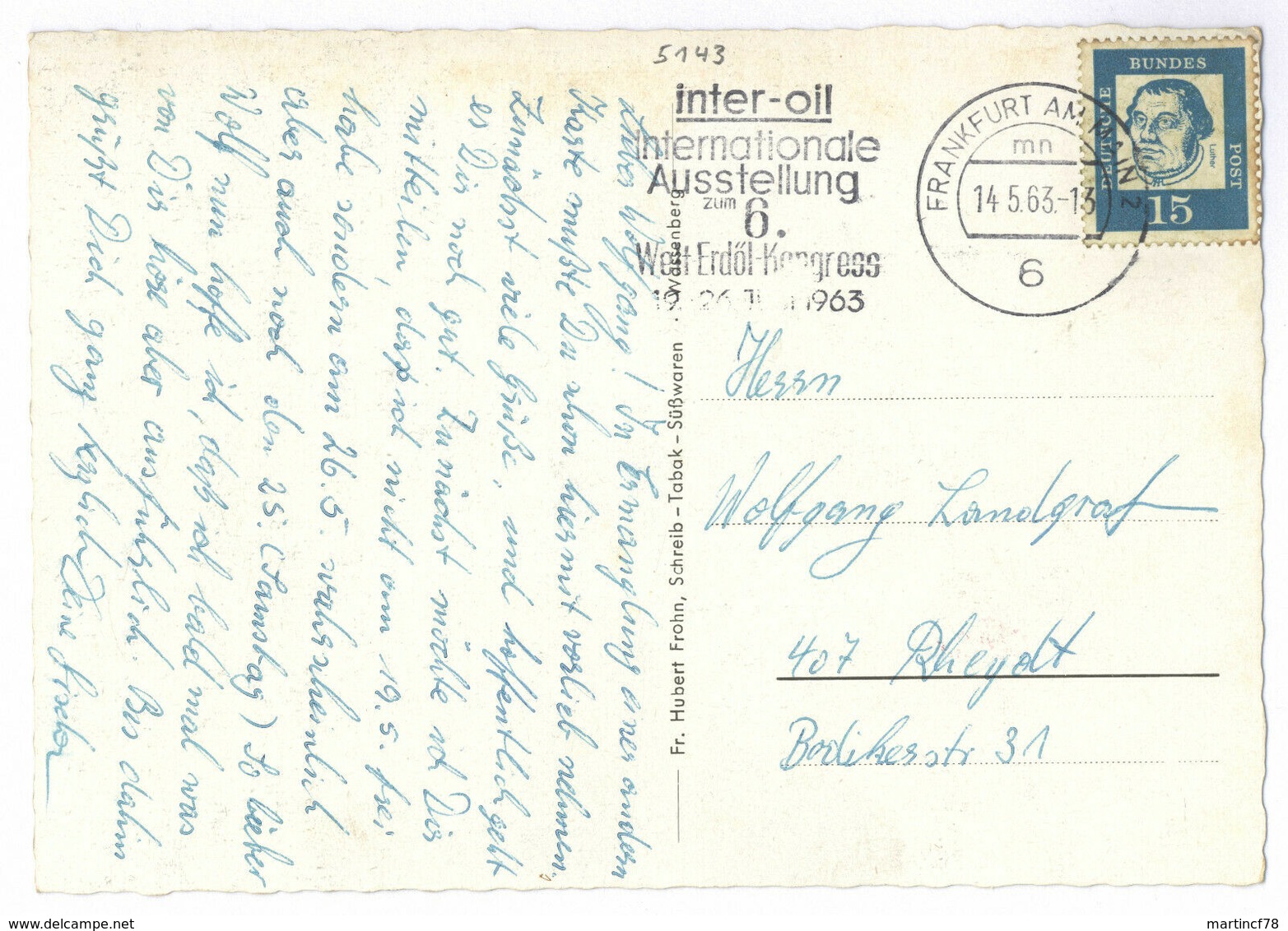 Wassenberg Oberstadt Luftkurort 1963 Postkarte Ansichtskarte - Heinsberg