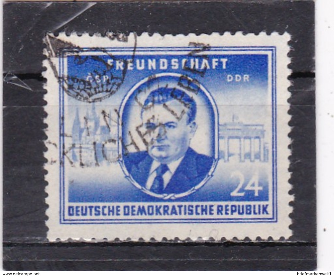 DDR, Nr. 302, Gest. (T 16120) - Usati