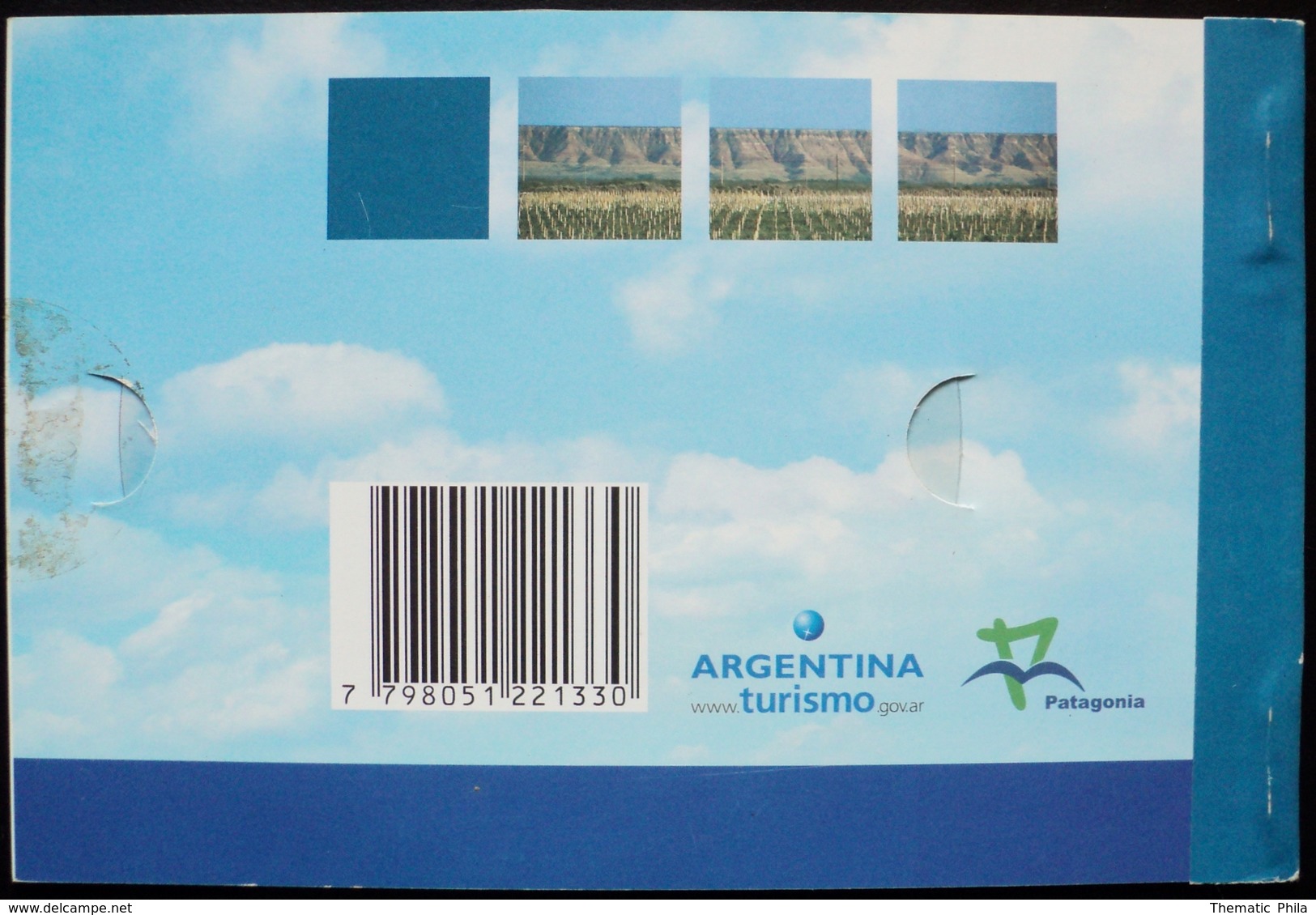 2006 Argentina Patagonia Booklet Stamps Mnh Viticultura Viticulture Raisin Uva Grape Vintage Vignoble Vin Wine Wein - Unused Stamps