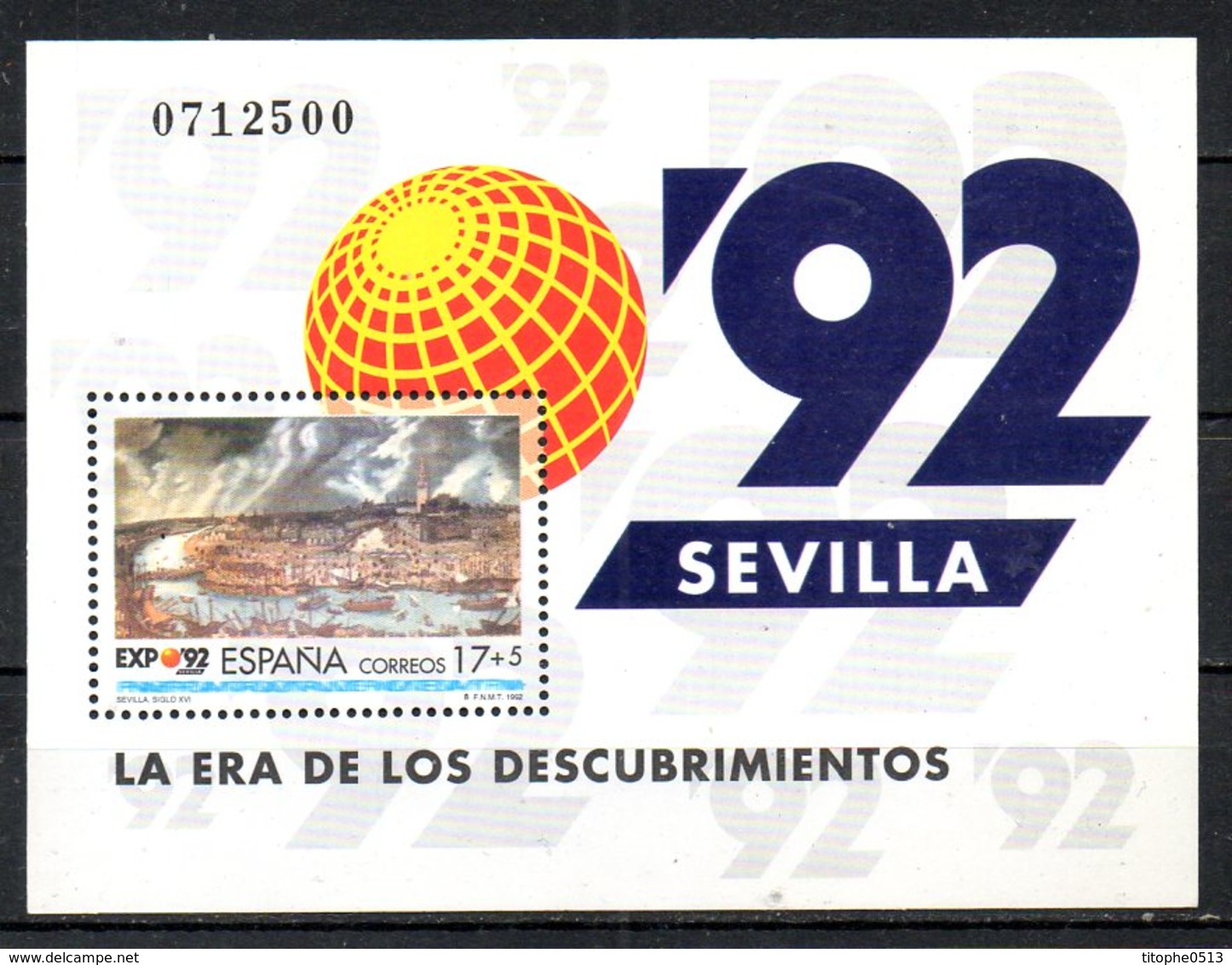 ESPAGNE. BF 49 De 1992. Expo'92. - 1992 – Sevilla (Spanje)