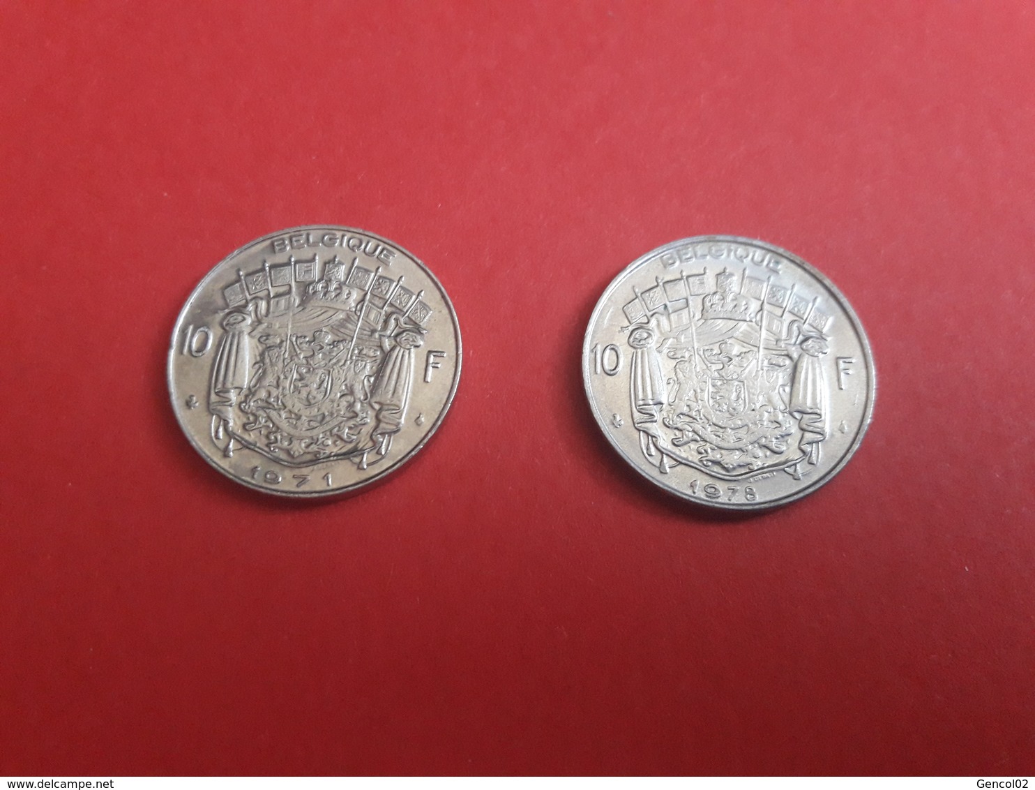 10fr 1978 Et 1971 - 10 Francs