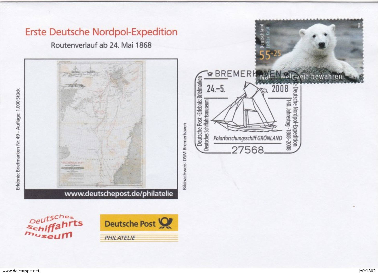 Erste Deutsche Nordpol-Expedition - Scientific Stations & Arctic Drifting Stations