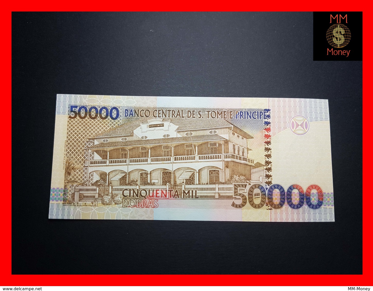 ST. TOME’ E PRINCIPE 50.000 50000 Dobras 22.10.1996  P. 68 B  UNC - San Tomé E Principe