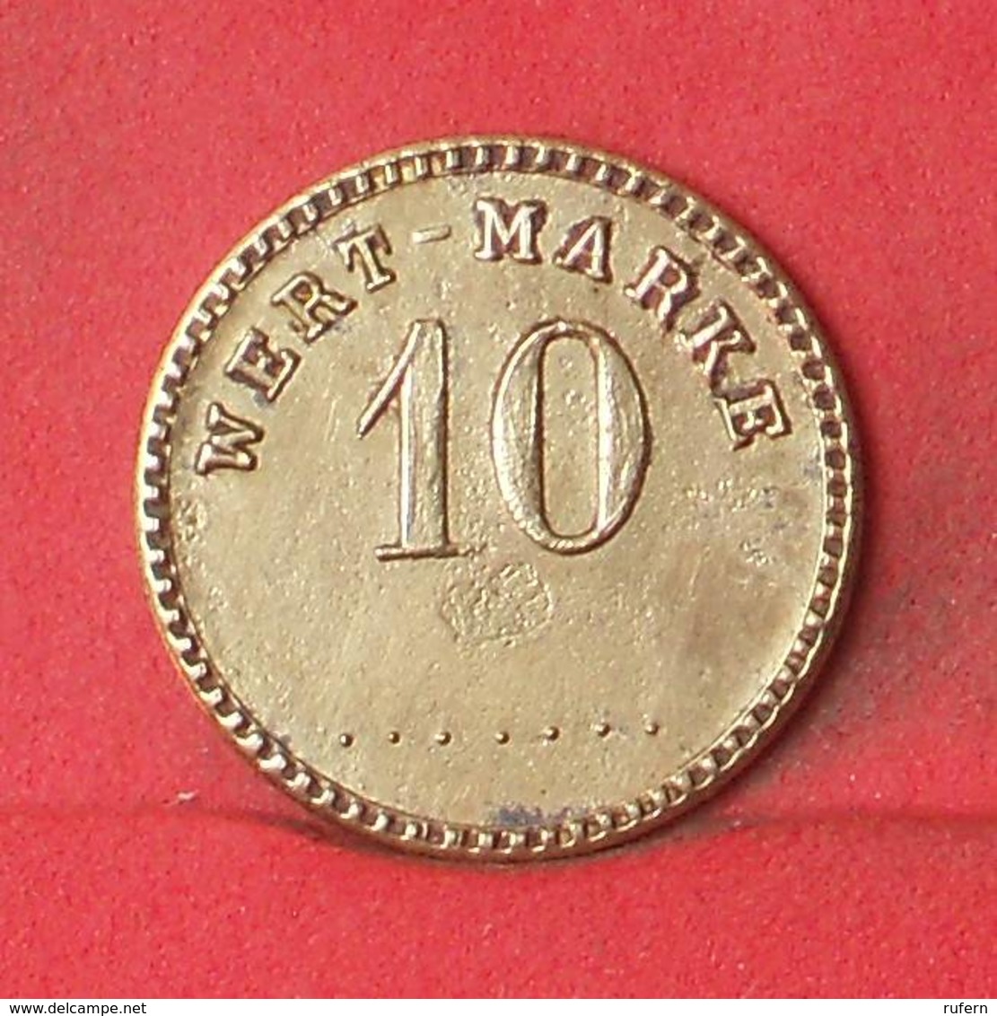 GERMANY 10 PFENNIG 1871-1948 - WERT-MARKE       - (Nº35212) - Monetary/Of Necessity