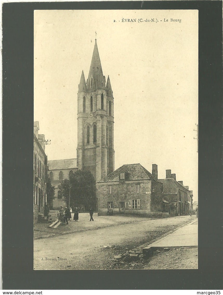 22 évran Le Bourg édit. Rouxel N° 2 Animée - Evran