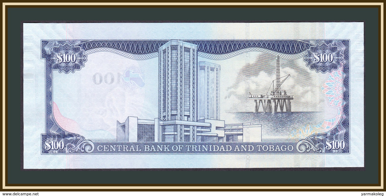Trinidad & Tobago 100 Dollars 2006 P-51 (51b) UNC - Trinidad & Tobago