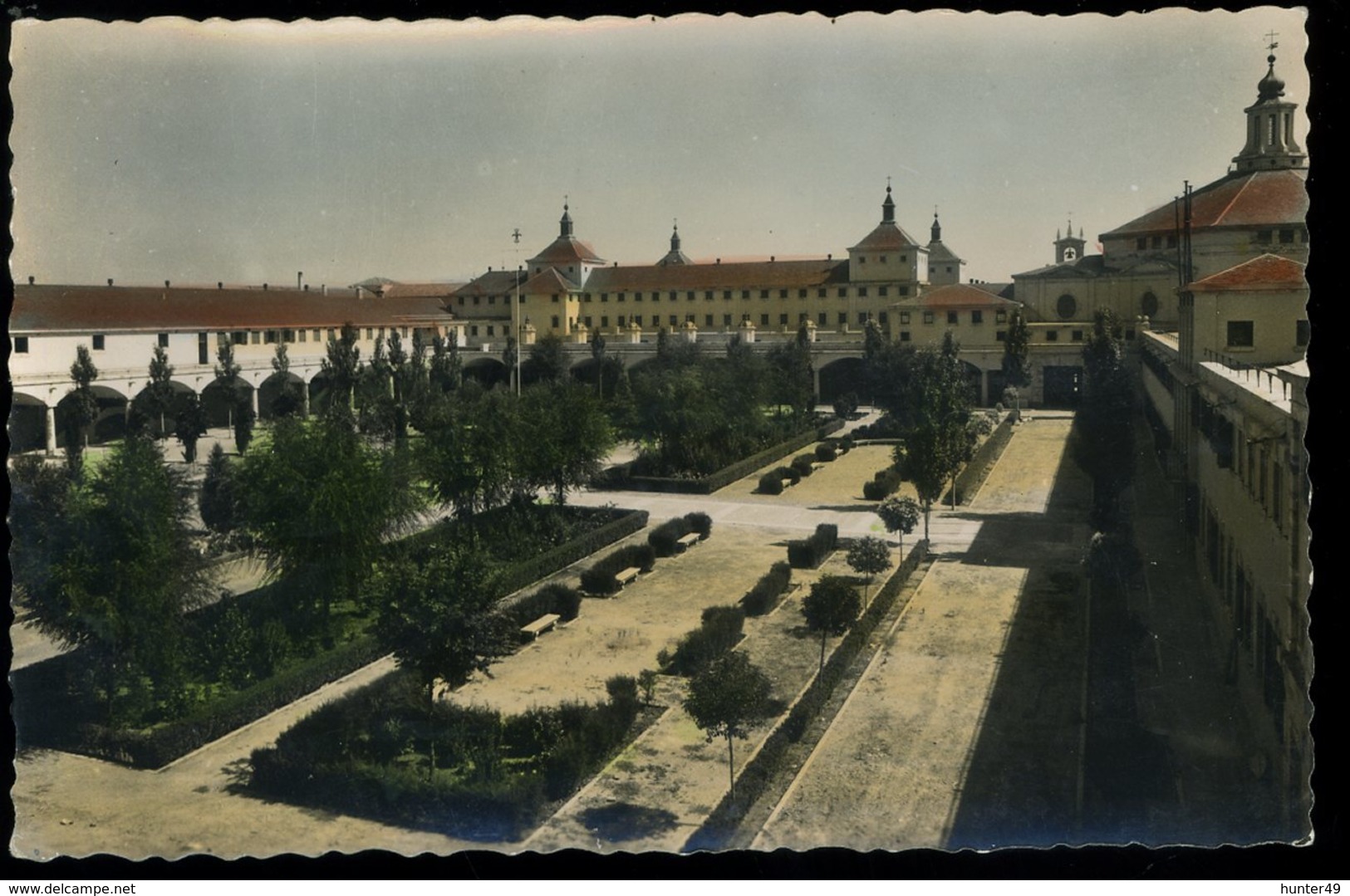 Zamora Patio Central De Escuelas Salesianas Arribas 1959 - Zamora