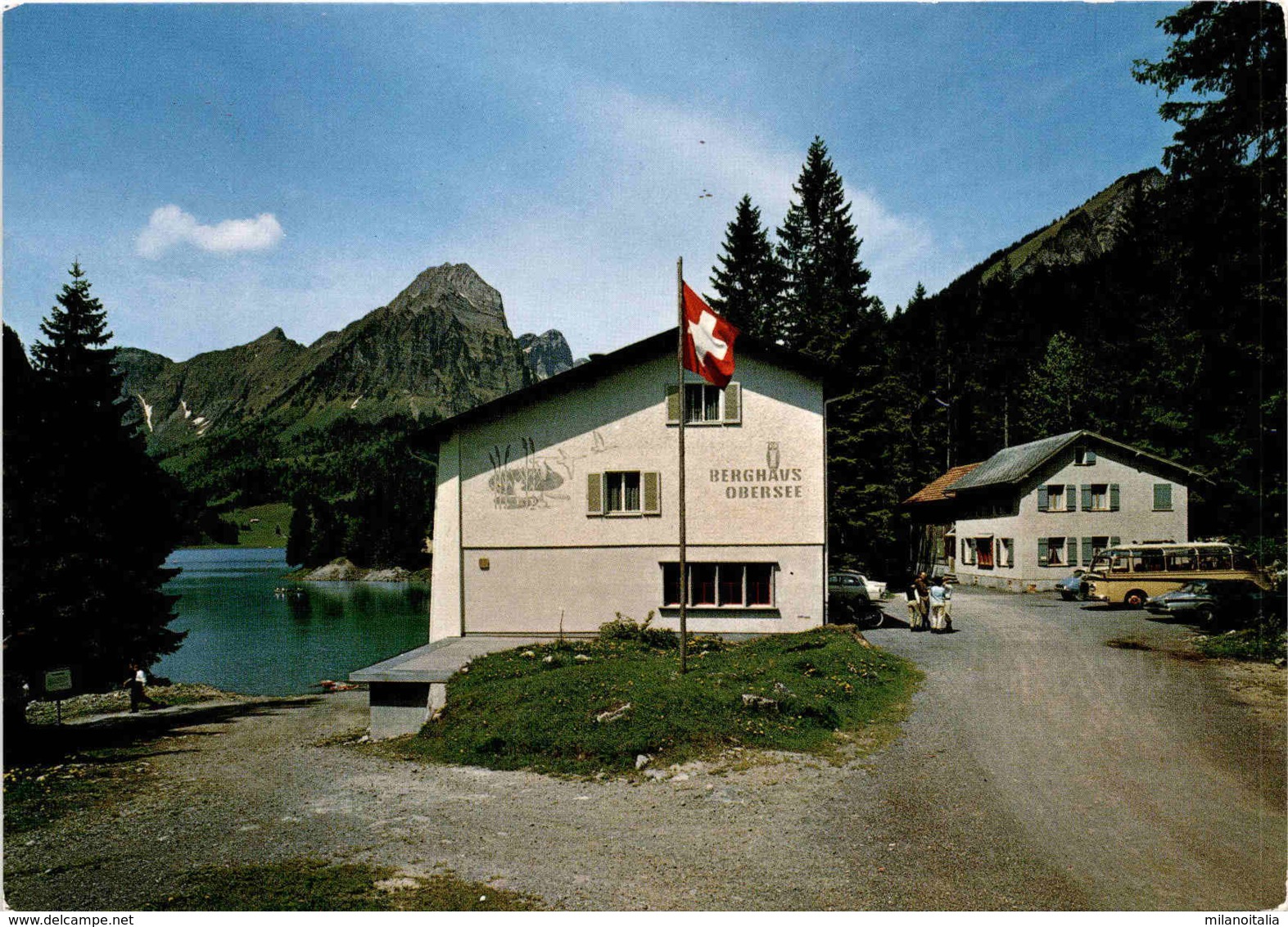 Näfels GL - Obersee Mit Brünnelistock - Berggasthaus Obersee (3600) * 10. 10. 1969 - Näfels